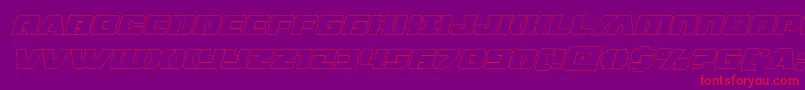 fuente dronetrackerthinoutital – Fuentes Rojas Sobre Fondo Morado