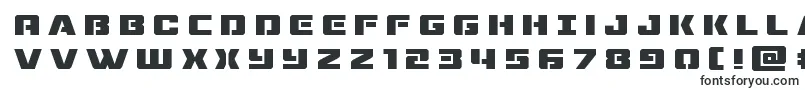 dronetrackertitle Font – Filled Fonts