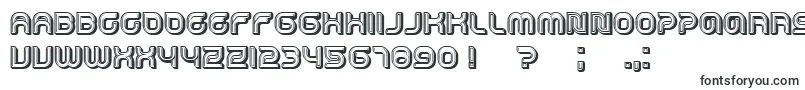 Dropped3D-Schriftart – Schriftarten, die mit D beginnen