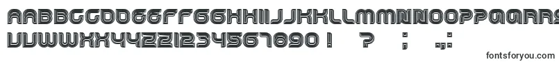 DroppedOutlined-Schriftart – Schriftarten, die mit D beginnen