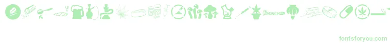 DRUGS Font – Green Fonts