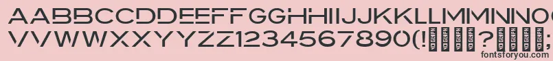 Drupadi Regular Font – Black Fonts on Pink Background