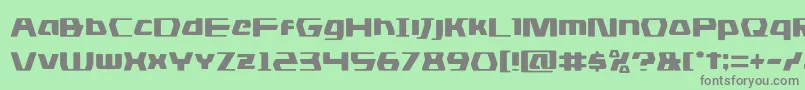 フォントdsman – 緑の背景に灰色の文字