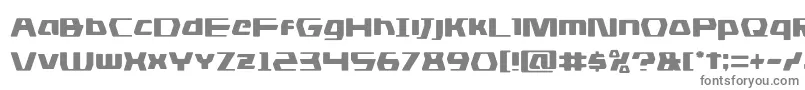 dsman-fontti – harmaat kirjasimet valkoisella taustalla