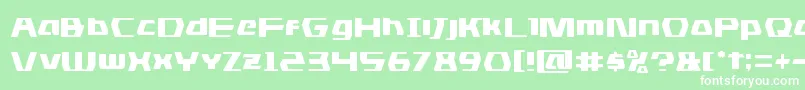 dsman Font – White Fonts on Green Background