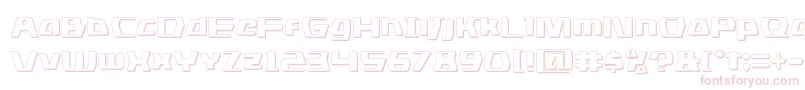 dsman3d-Schriftart – Rosa Schriften