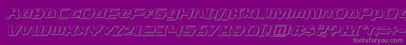 Saiba mais sobre a fonte dsman3dital Fonte dsman3dital – fontes cinzas em um fundo violeta