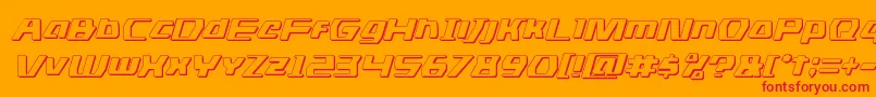 Подробнее о шрифте dsman3dital Шрифт dsman3dital – красные шрифты на оранжевом фоне