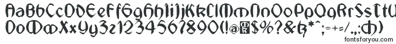 JugendstilMedium-fontti – Alkavat J:lla olevat fontit