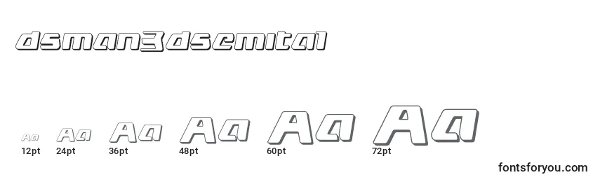 Dsman3dsemital (125580) Font Sizes