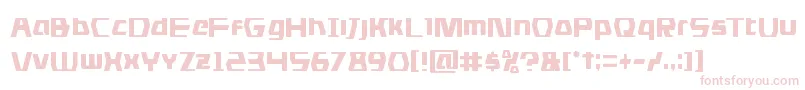 dsmancond Font – Pink Fonts on White Background