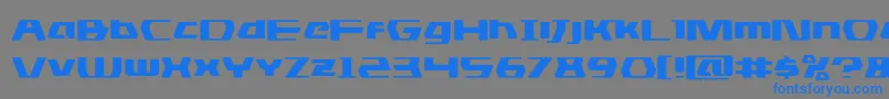 Шрифт dsmanexpand – синие шрифты на сером фоне