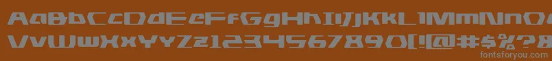 Шрифт dsmanexpand – серые шрифты на коричневом фоне