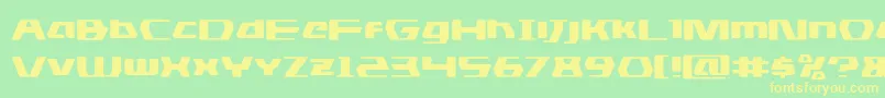 Lisätietoja dsmanexpand-fontista dsmanexpand-fontti – keltaiset fontit vihreällä taustalla