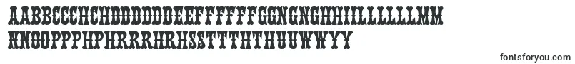 Шрифт Texasranger – валлийские шрифты