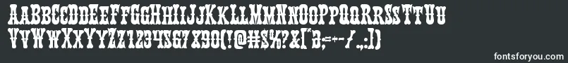 Texasranger Font – White Fonts