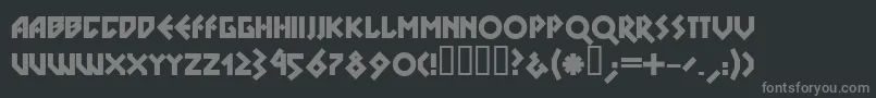 DSNOBL   Font – Gray Fonts on Black Background