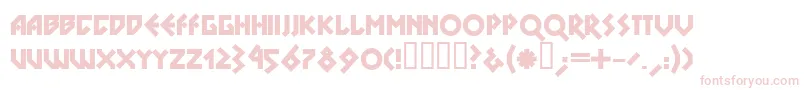 DSNOBL   Font – Pink Fonts on White Background