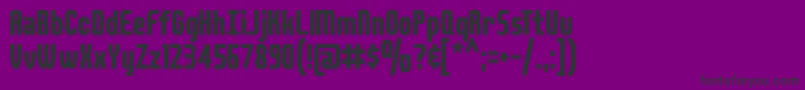 DSPLAID Font – Black Fonts on Purple Background