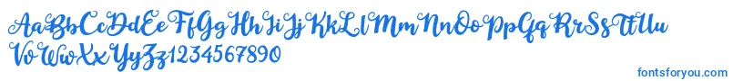 Duck in Shipah Font – Blue Fonts