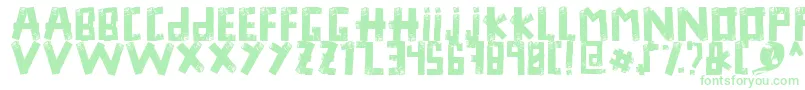 Duck Tape Font – Green Fonts