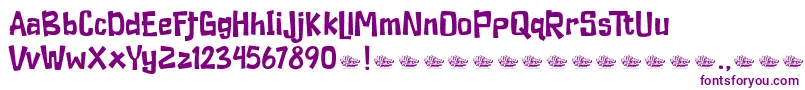 More about Duckymanly Demo Font Duckymanly Demo Font – Purple Fonts on White Background