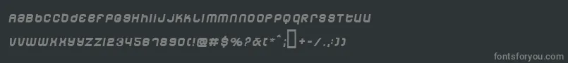 DUNEM    Font – Gray Fonts on Black Background