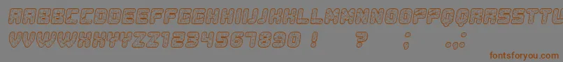 Lisätietoja Duration Italic-fontista Duration Italic-fontti – ruskeat fontit harmaalla taustalla