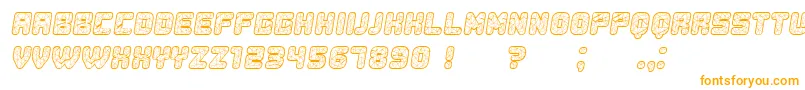 Duration Italic-fontti – oranssit fontit