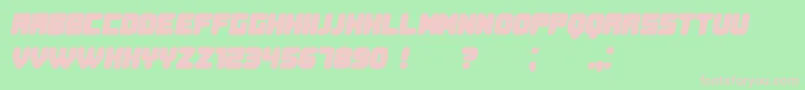 More about DurationBook Bold Italic Font DurationBook Bold Italic Font – Pink Fonts on Green Background