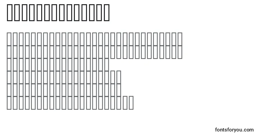 Шрифт DustHomeMedium (125643) – алфавит, цифры, специальные символы