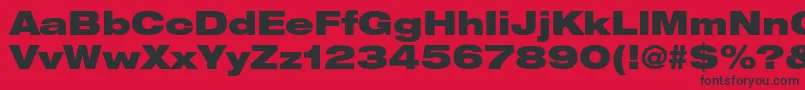 More about HelveticaneueltstdBlkex Font HelveticaneueltstdBlkex Font – Black Fonts on Red Background