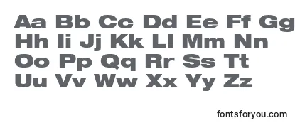 Обзор шрифта HelveticaneueltstdBlkex