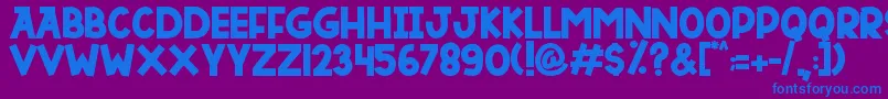 Lisätietoja DUTSKY TIME-fontista DUTSKY TIME-fontti – siniset fontit violetilla taustalla