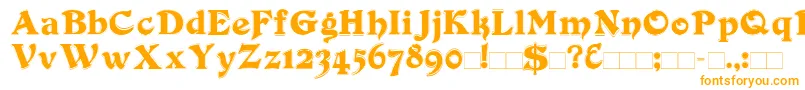 DuvallOutline Font – Orange Fonts