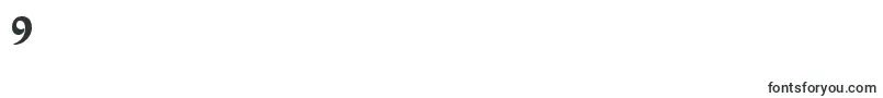フォントDuvallSmallCaps – フォント数字9