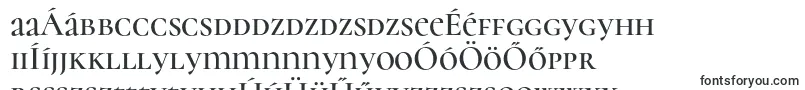 Шрифт CormorantunicaseSemi – венгерские шрифты