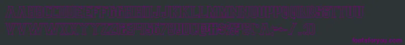 earthrealmout Font – Purple Fonts on Black Background