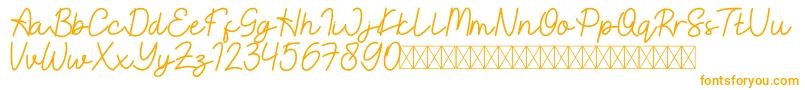 EastBlueFree Font – Orange Fonts