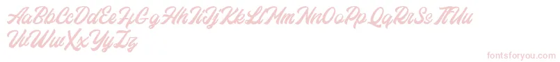 Eastchaft FREE Font – Pink Fonts on White Background