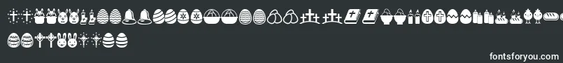 EasterIcons Font – White Fonts