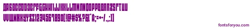 eastwestcond Font – Purple Fonts on White Background