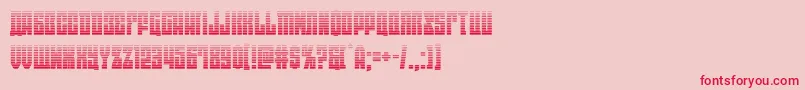 eastwestgrad Font – Red Fonts on Pink Background