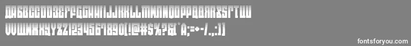 eastwesthalf Font – White Fonts on Gray Background