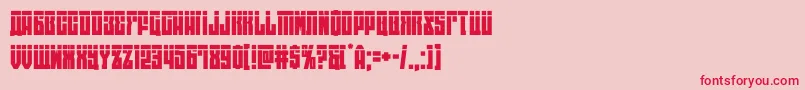 eastwestlaser Font – Red Fonts on Pink Background