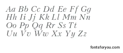 Review of the PeterburgItalic Font