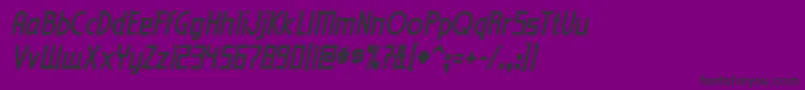 Czcionka eden mills bd it – czarne czcionki na fioletowym tle