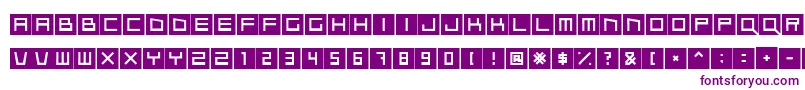 Qubix Font – Purple Fonts