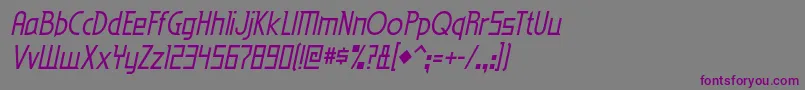 eden mills rg it Font – Purple Fonts on Gray Background