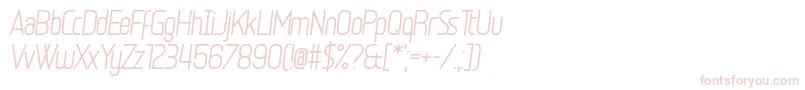 Fonte Egosurf – fontes cor-de-rosa